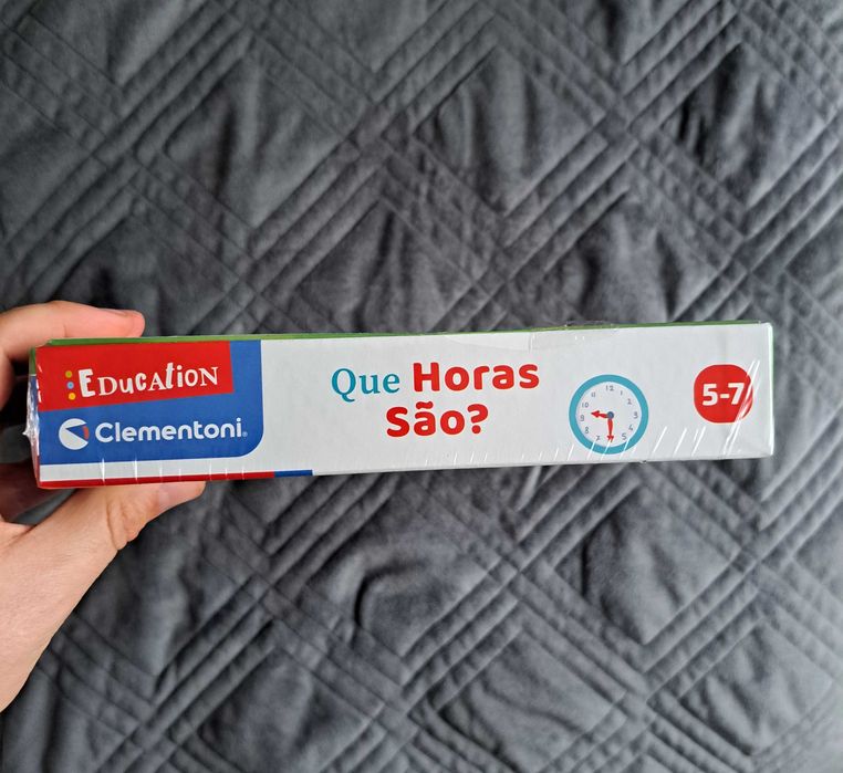 Jogo Que Horas São? - Clementoni - Novo