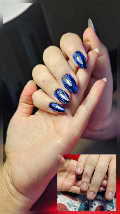 Манікюр, гель лак, нарощення