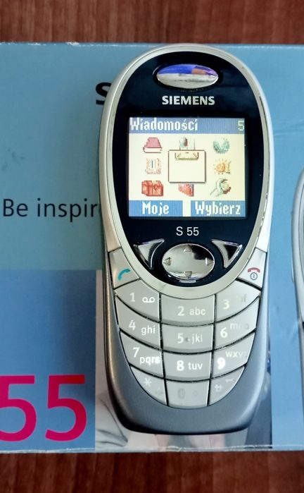 Sprzedam Siemens S55 kpl. w pudełku.