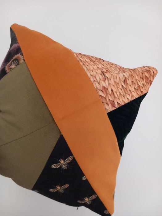 Poszewka patchwork patchworkowa