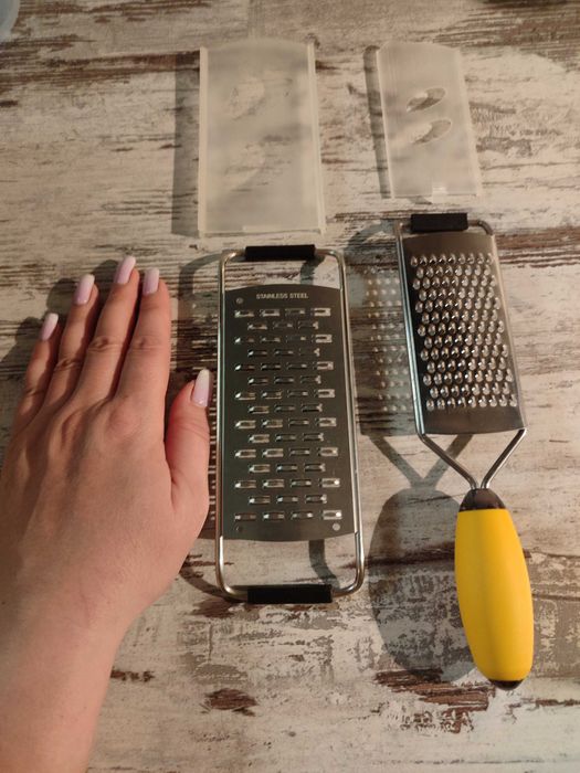 Терки для сиру з нержавіючої сталі