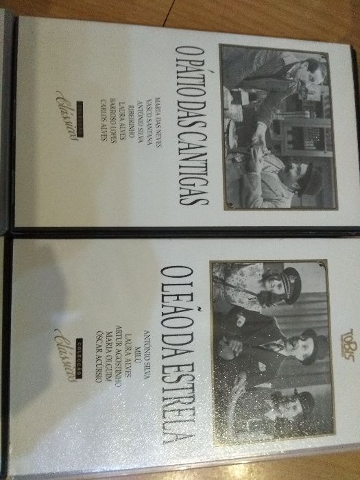 VHS O Pátio das Cantigas | A Canção de Lisboa | O Leão da Estrela64752119008001122