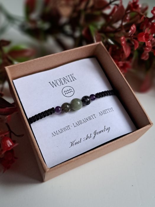 Bransoletka zodiakalna WODNIK