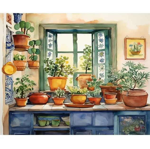 Картина по номерам красками 20*30