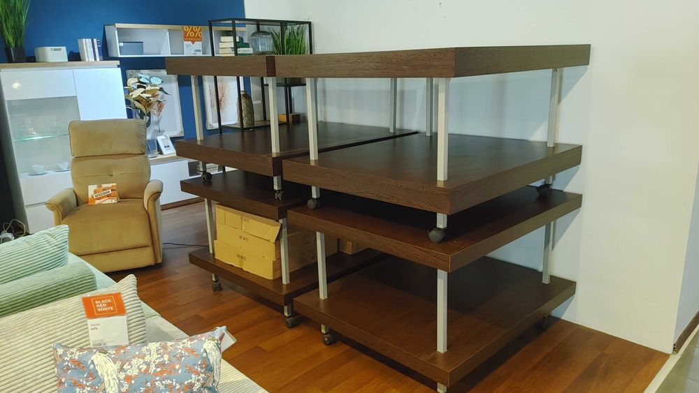 Duży stół mobilny na kółkach, wyposażenie do sklepu , sal weselnych