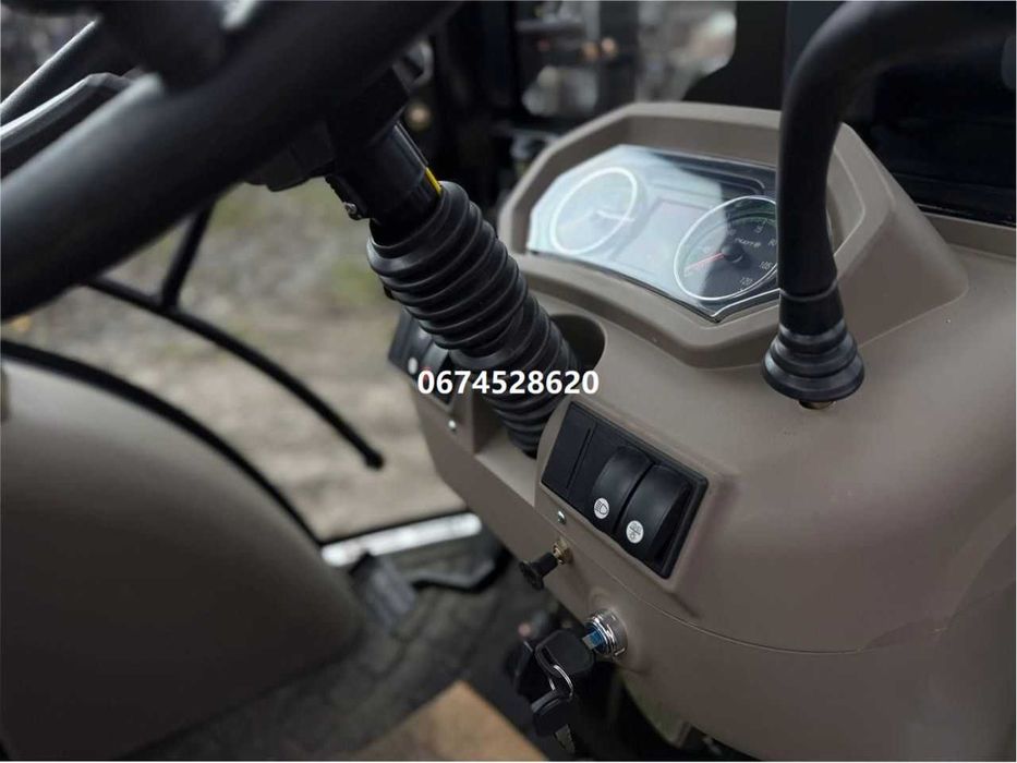 Мінітрактор Скаут TE-504C A/C (з кондиціонером)(оновлений)(червоний)