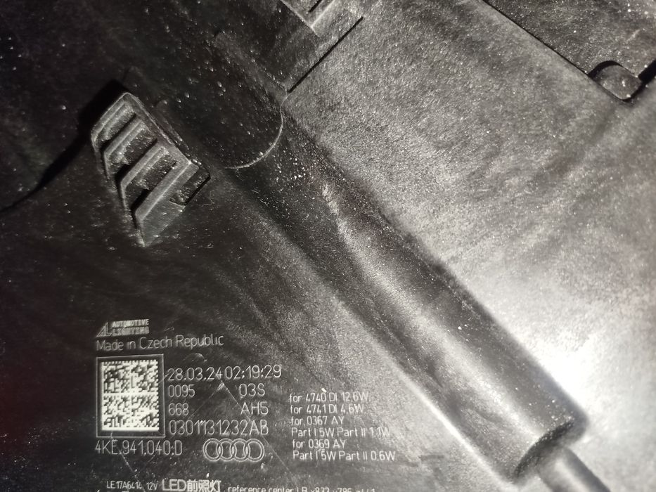 Фара audi e tron E-tron 50 етрон 55 2023-2024