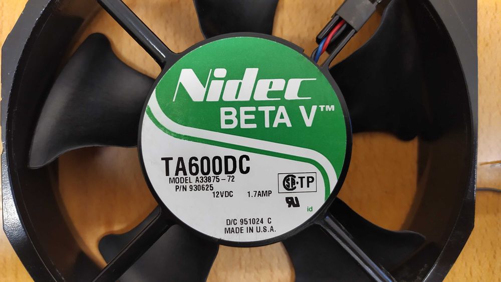 Cooler Nidec 12VDC64550414619905120