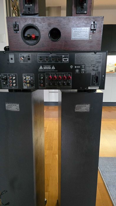 Amplituner Denon AVR 1611 + Głośniki