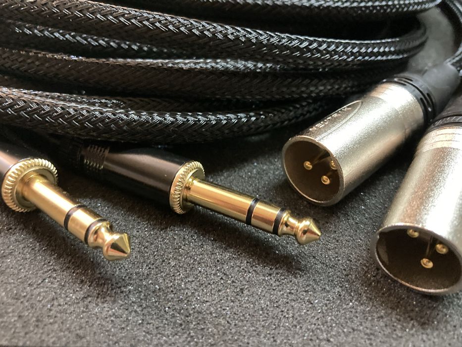 Кабель XLR,trs,RCA