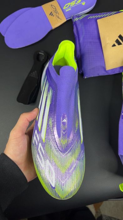Chuteiras sem atacadores F50 elite para piso mole