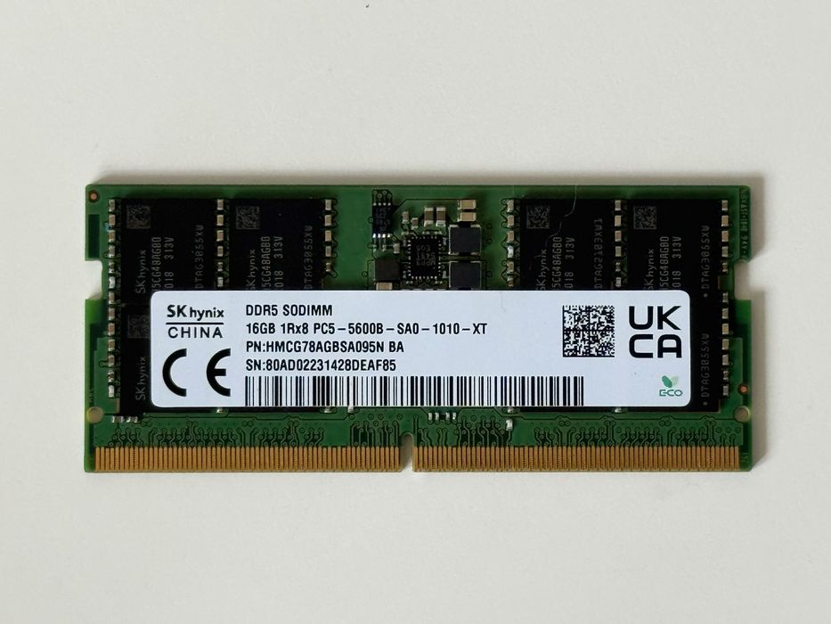 оперативная память ddr5 16gb - купити комп'ютери та комплектуючі