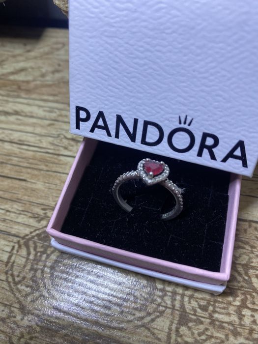Кольцо Pandora-Пандора Червоне серце, ОРИГІНАЛ.