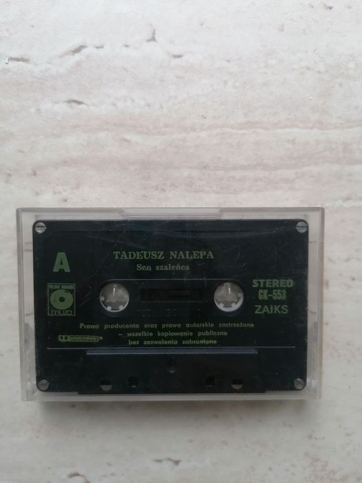 kaseta Tadeusz Nalepa Sen Szaleńca
