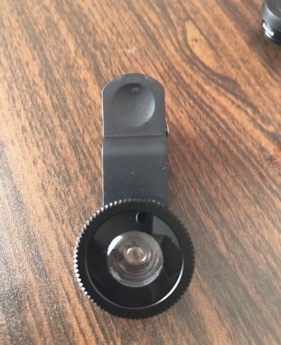 Conjunto de lentes para smartphone – Fish Eye + Macro