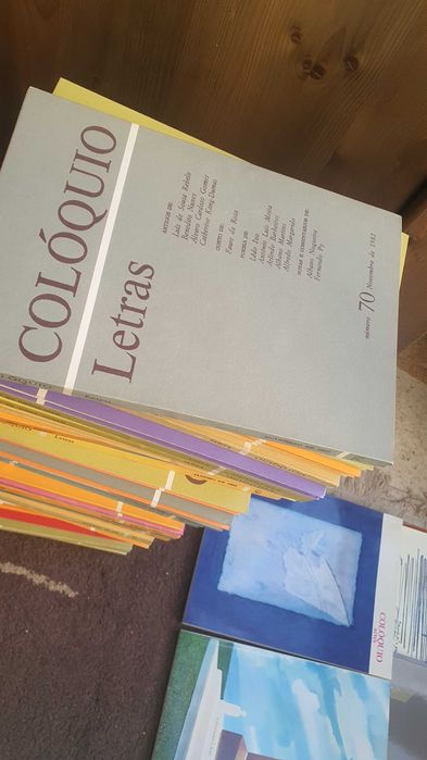 Revista de colecção "colóquio de Letras"