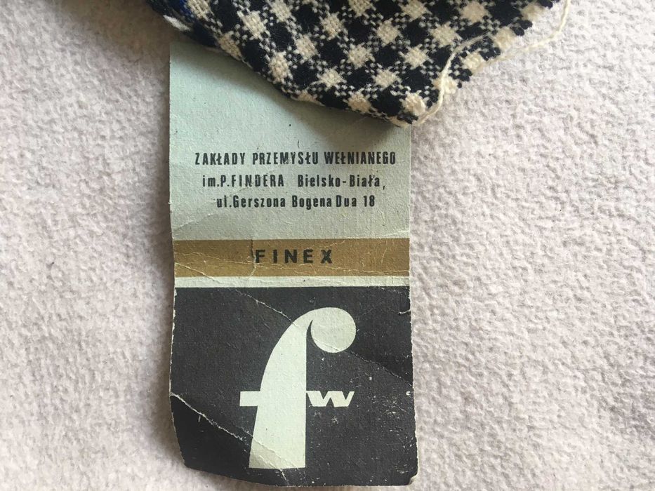PRL materiał krata Finex Bielsko Biała