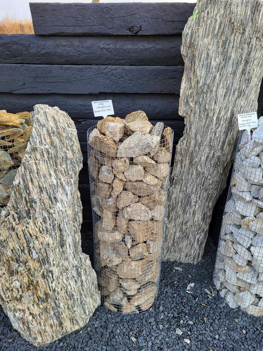 Kamień gabion 80-120  gnejs kamienie gabionowe do ogrodzeń Kamienie ogrodowe dekoracyjne ozdobne