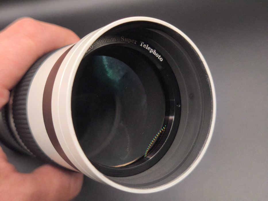Canon RF - Обектив Lightdow 420-800 мм F/8.3-16 ручний зум для Canon RF