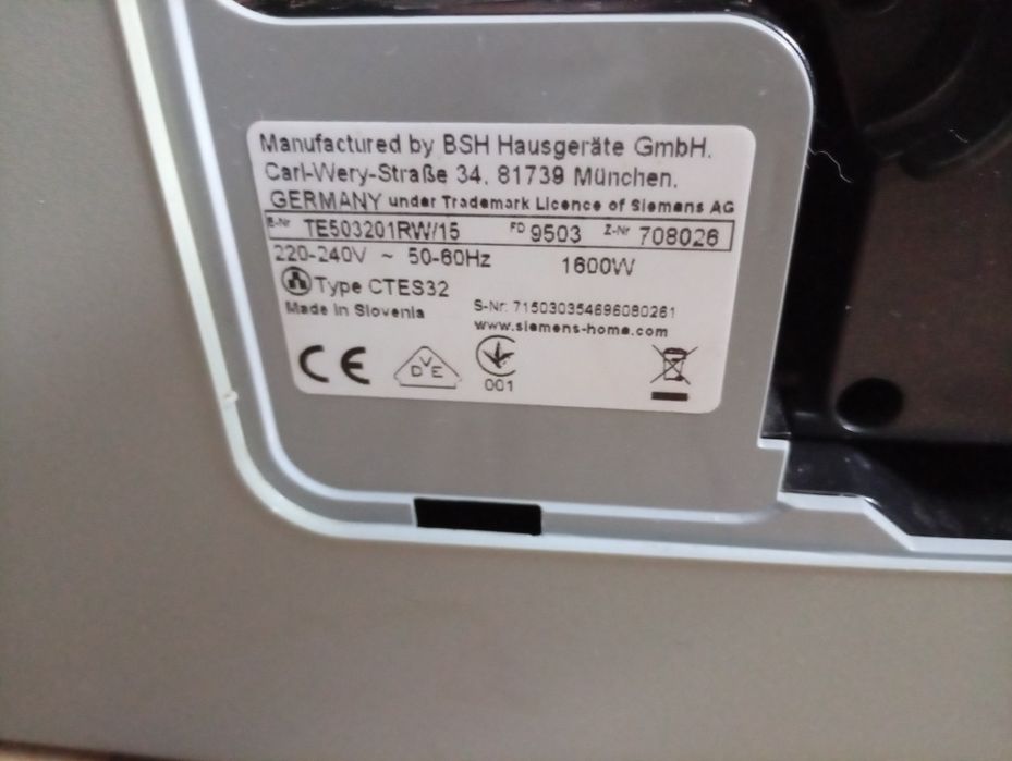 Ekspres do kawy Siemens eq5 tanio