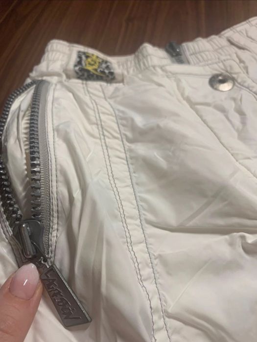 Spodnie narciarskie białe