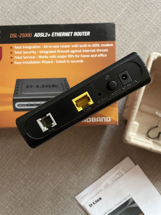 Модем d-link dsl-2500u