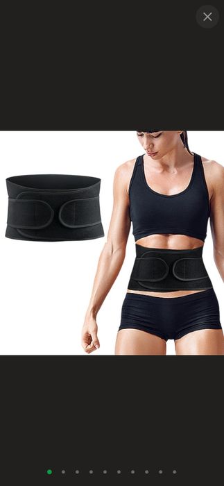 Пояс для спини при фізичних навантаженнях на липучках,М- L