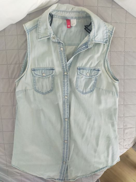 Bluzka jeans h&m