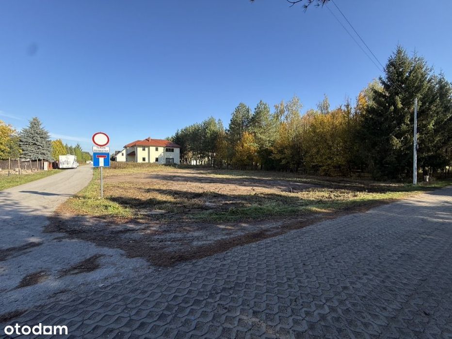 Aleksandrów |1000 m²|Media| Puszcza Słupecka | Zabudowa jednorodzinna - Widok 4
