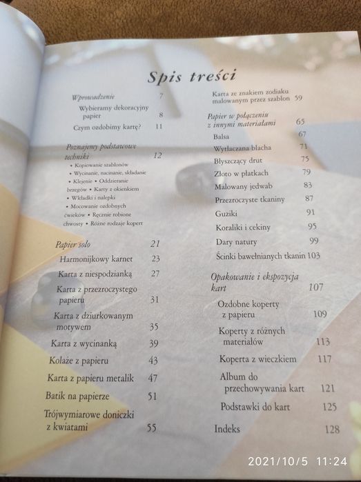 Ozdobne karty i karnety, Cheryl Owen, Świat Książki