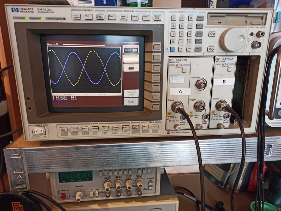 Oscyloskop HP54720D 4Gs 1GHz pasmo