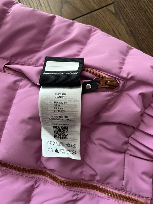 Reima Finnoo двосторонній пуховик 122