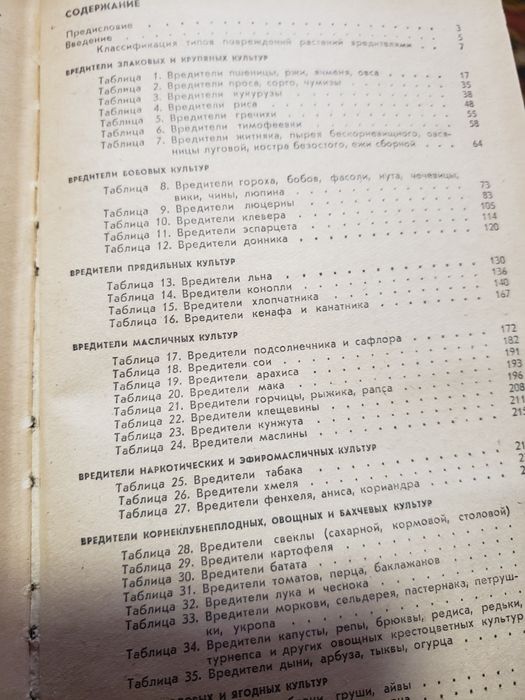 оределитель сельско хозяйствених вредителей