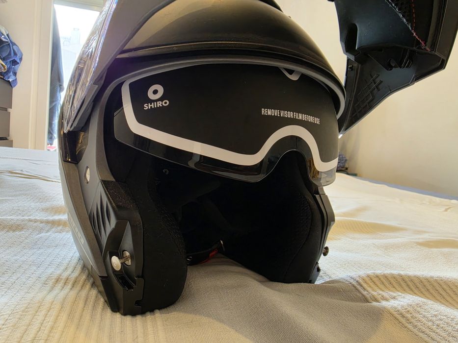 Capacete SHIRO modular  tamanho S