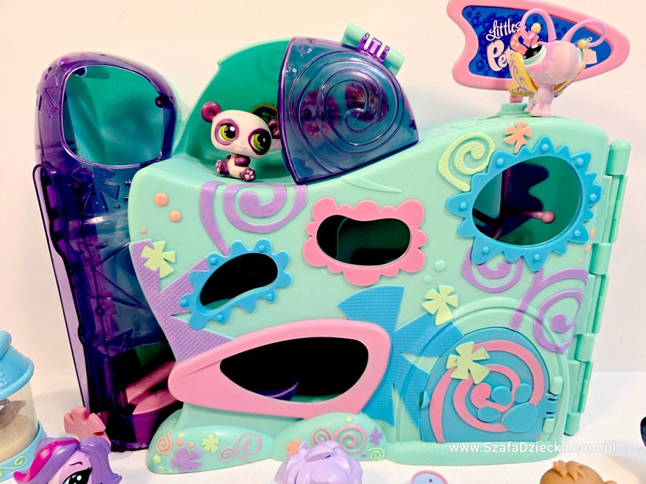 LITTLEST PET SHOP - Hotel dla Lps + Figurki Lps + Akcesoria Lps