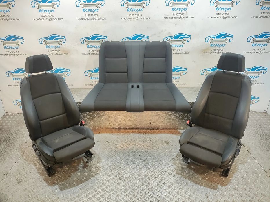 Conjunto Bancos Pele e Tecido Pack M BMW Serie 1 Cabrio E88
