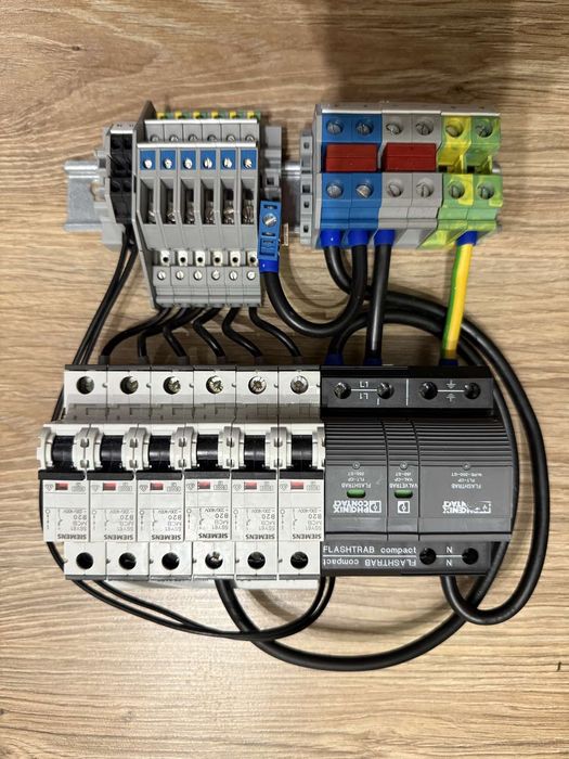 Узел защиты електрощиток