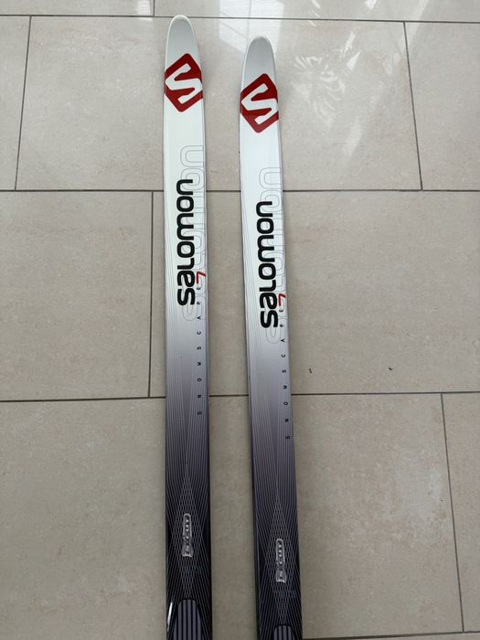 Narty biegowe Salomon XL193 + kijki composite 155