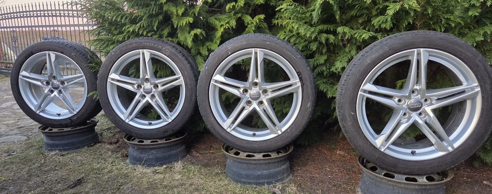 Felgi Oryginał Audi A4 A5 A6  8Jx18 ET40 5x112 8W0