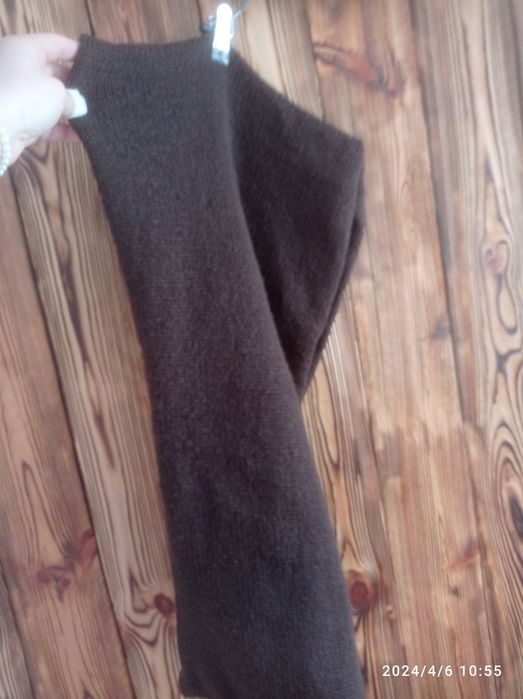 Brązowy komin damski