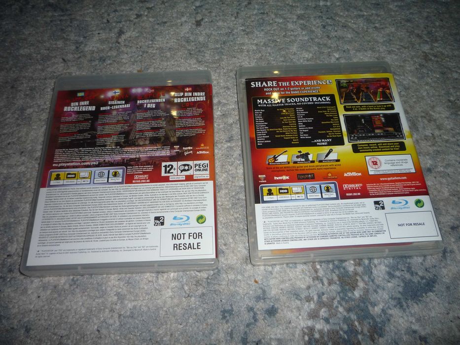 Guitar Hero Bezprzewodowe kontrolery gitary szt 2