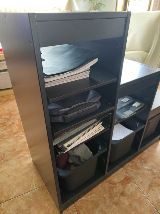 IKEA TROFAST preto – excelente estado