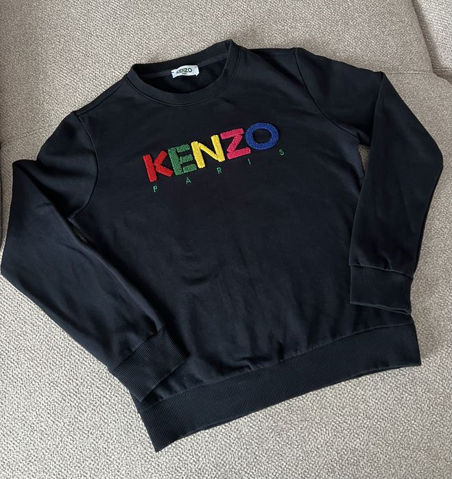 KENZO Paris Bluza Damska roz M Granatowa