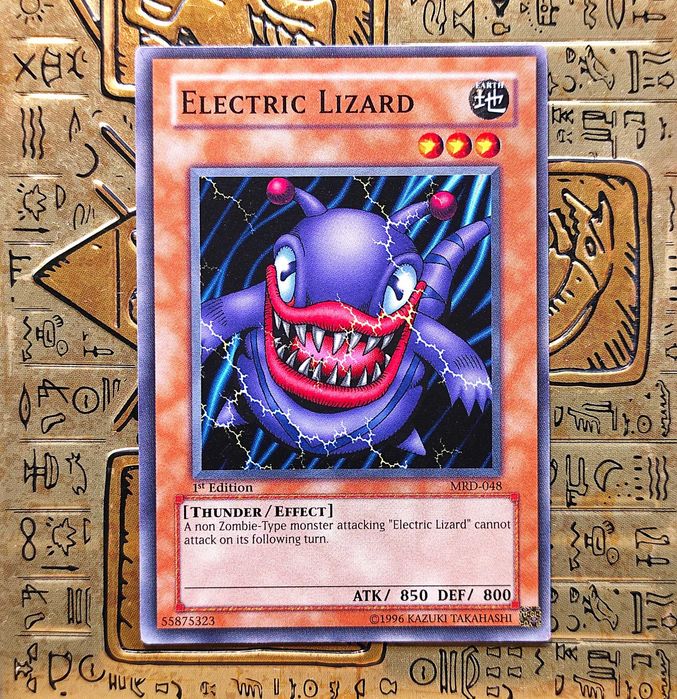 Electric Lizard - MRD-048 - 1st Edition Yugioh
