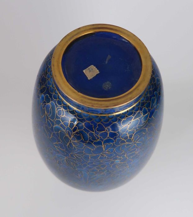 Conjunto Cloisonné China Jarra 26 cm + taça