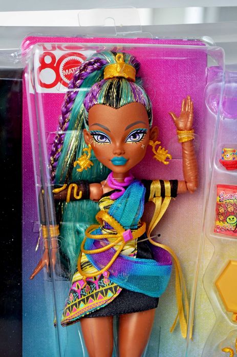 Лялька Monster High Nefera De Nile Royal Mummy Нефера Де Ніл колекційна оригінал Mattel Індонезія Кукла Нефера Де Нил колекционная