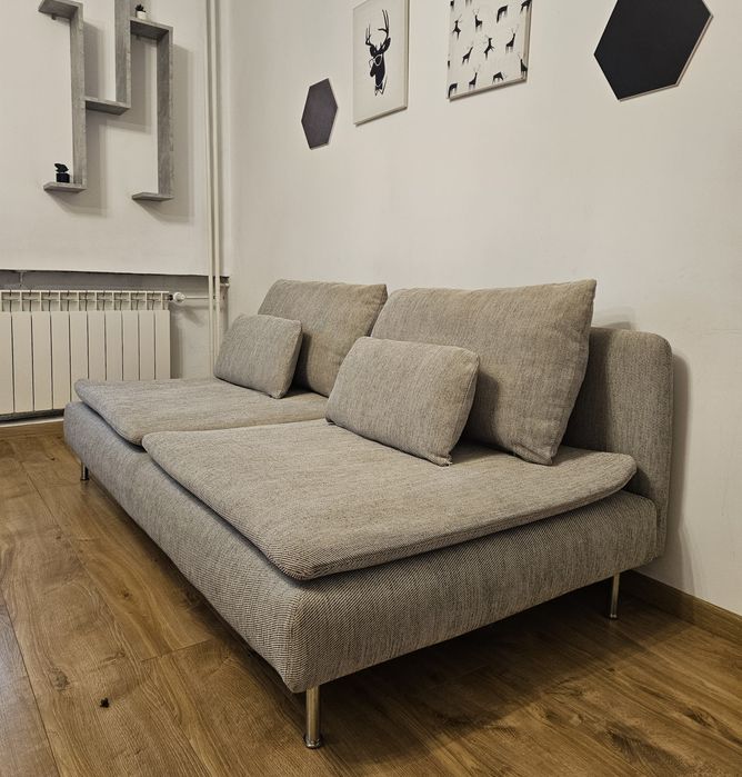 sofa Ikea Soderhamn kanapa sekcja 3 osobowa nowoczesna niska GRATIS