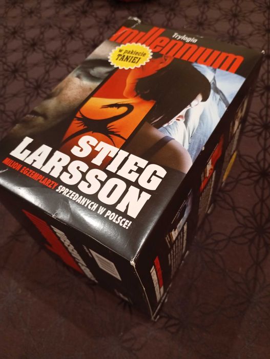 Millennium trylogia 3 tomy w obwolucie