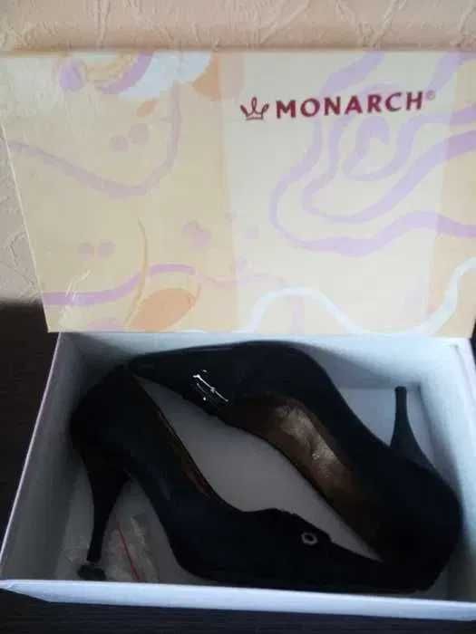 Туфли женские замшевые