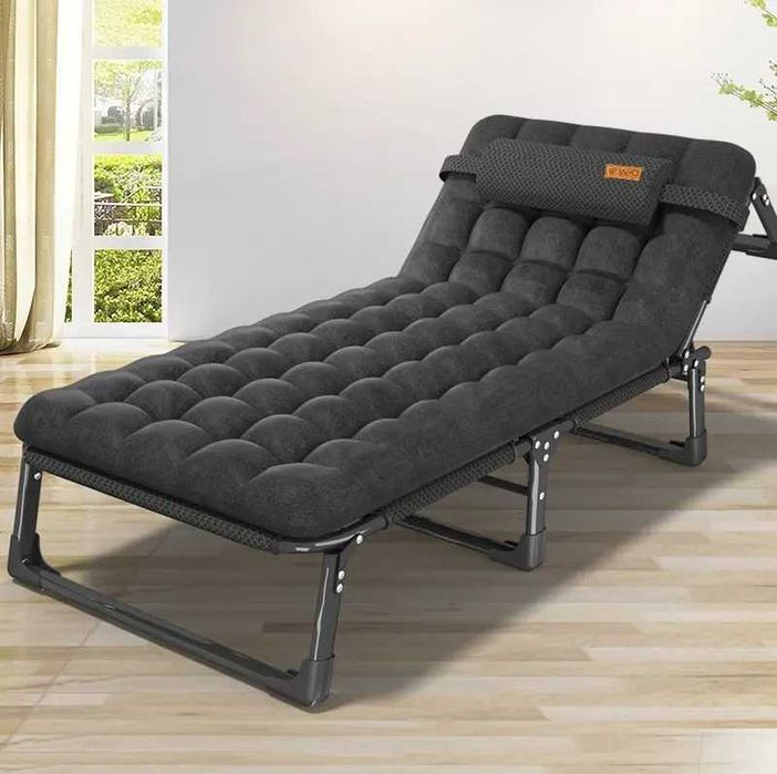 Розкладне ліжко шезлонг WCG FB-S04PP + матрац